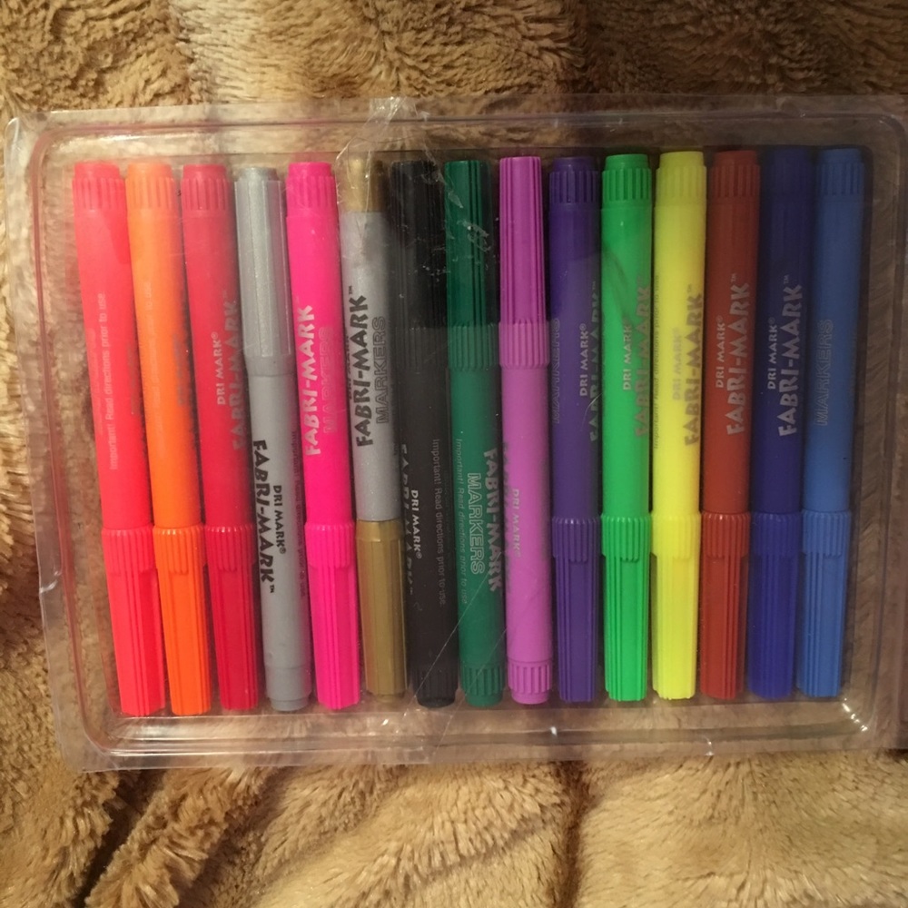 Fabric markers